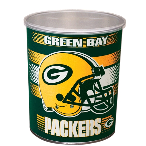 Popcorn Tin (1 Gal) - GB Packers