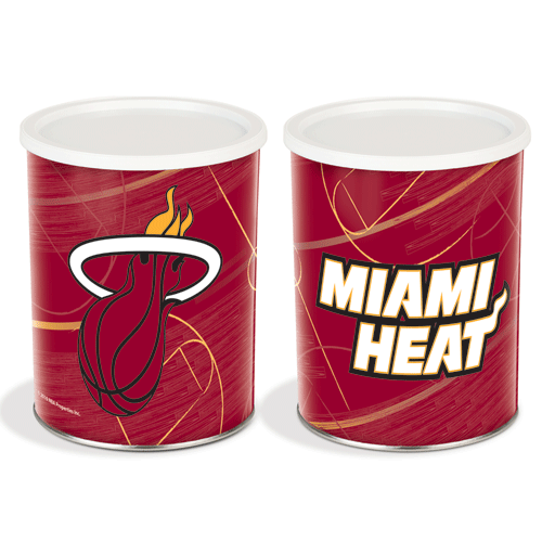 Popcorn Tin (1 Gal) - Miami Heat