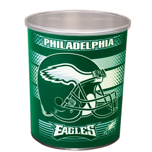 Popcorn Tin (1 Gal) - Philadelphia Eagles