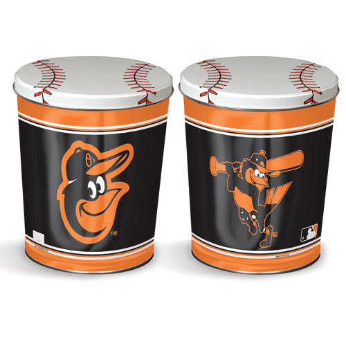 Popcorn Tin (3.5 Gal) - Baltimore Orioles