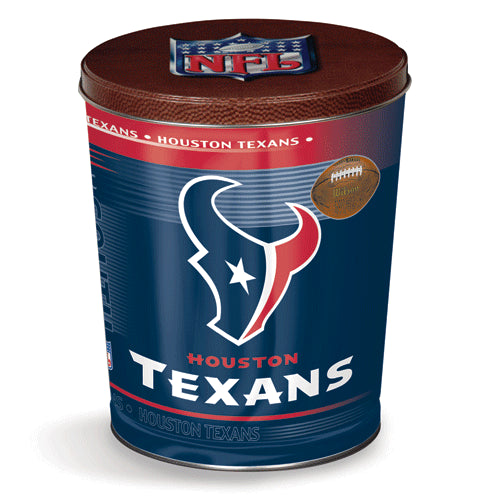 Popcorn Tin (3.5 Gal) - Houston Texans