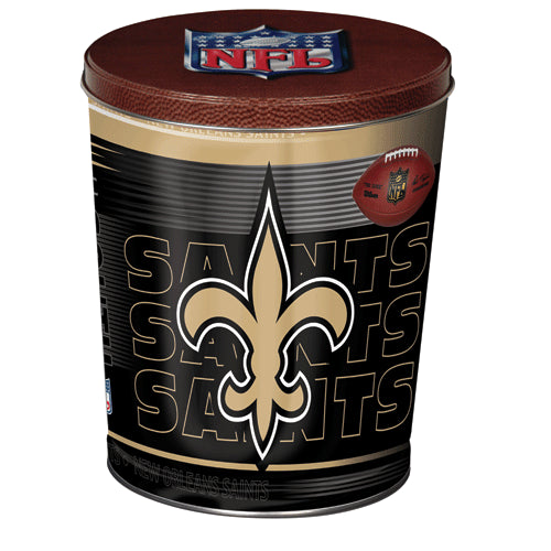 Popcorn Tin (3.5 Gal) - New Orleans Saints