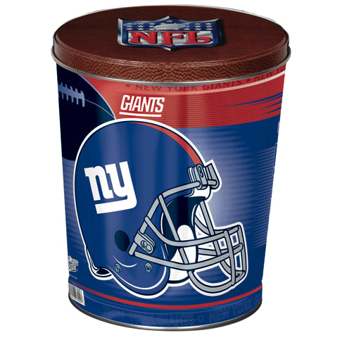 Popcorn Tin (3.5 Gal) - New York Giants