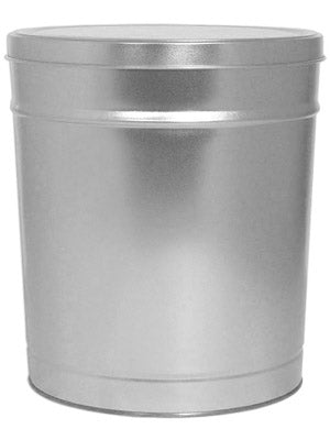 Popcorn Tin (3.5 Gal) - Platinum Tin
