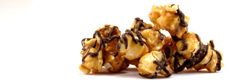 Caramel Chocolate Drizzle Popcorn