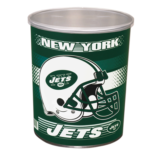 Popcorn Tin (1 Gal) - New York Jets