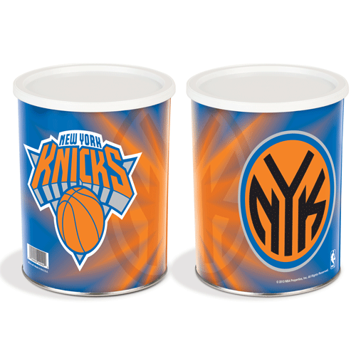 Popcorn Tin (1 Gal) - New York Knicks